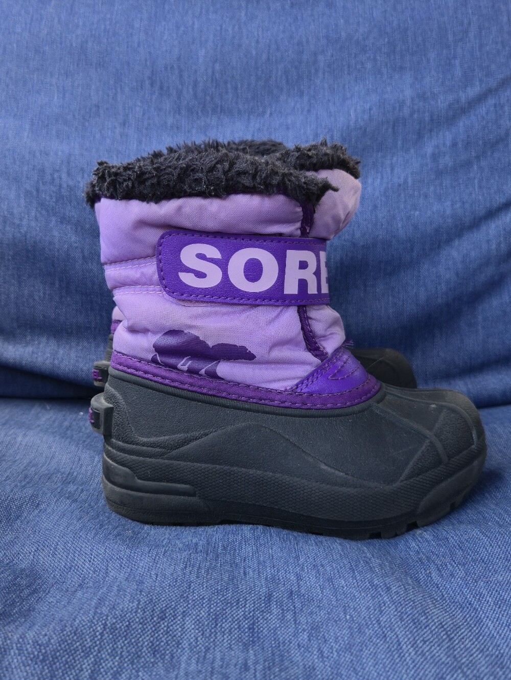 Kids Sorel Purple Winter Boots (9)